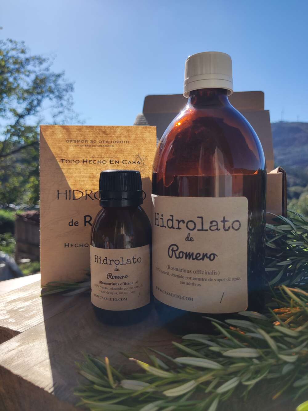 hidrolato de romero 100ml hidrolato de romero 500ml agua floral de romero 100ml agua floral romero 500ml