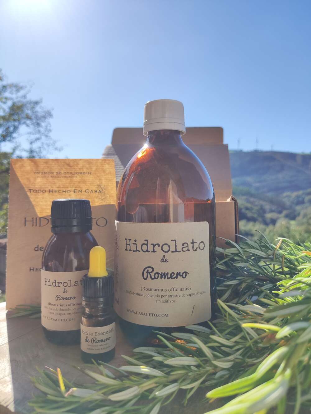hidrolato de romero 100ml hidrolato de romero 500ml agua floral de romero 100ml agua floral romero 500ml aceite esencial de romero 5ml